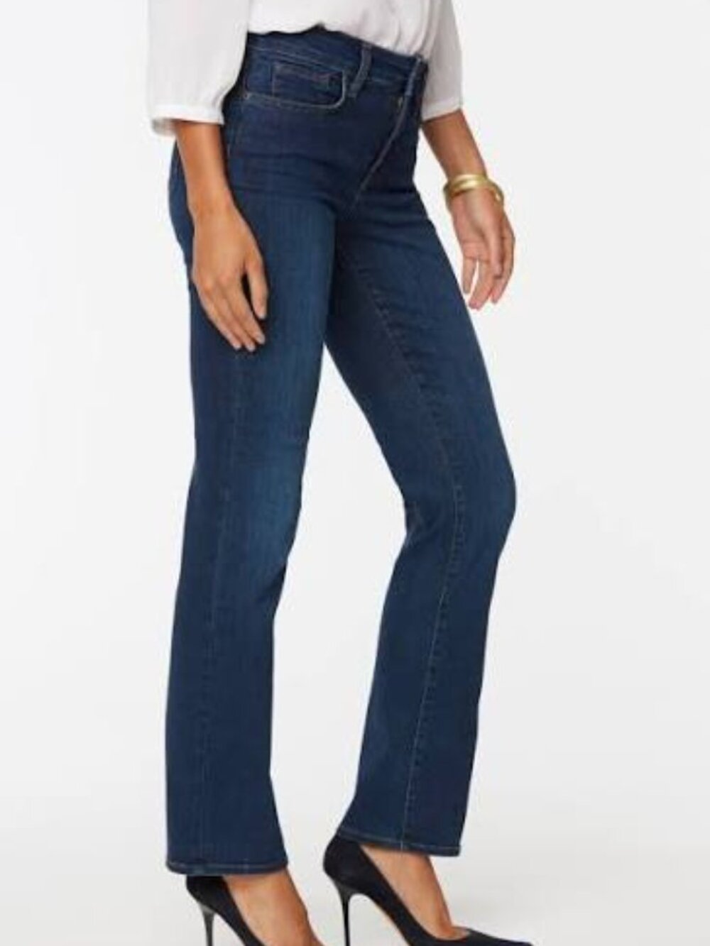 NYDJ Marilyn Straight Dark Blue | Sz. 12